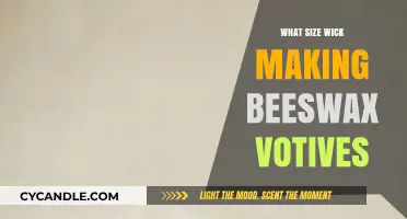 Crafting Beeswax Votives: The Perfect Wick Size Guide