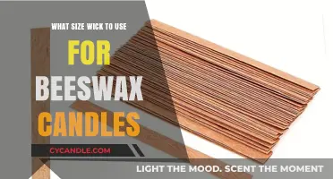 Choosing the Perfect Wick Size for Your Beeswax Candles