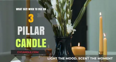 Choosing the Right Wick Size for Your 3-Pillar Candle