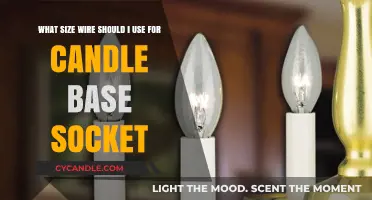 Choosing the Right Wire Size for Your Candle Base Socket