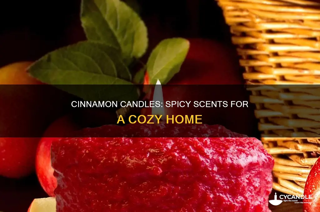 what smells good with cinnamon in a candle