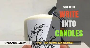 Candle-Making Basics: What to Write and How