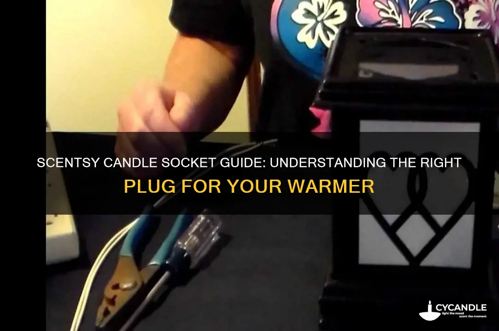 what socket does a scentsy candle use