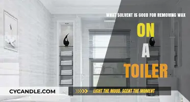 Effective Solvents to Easily Remove Wax from Your Toilet