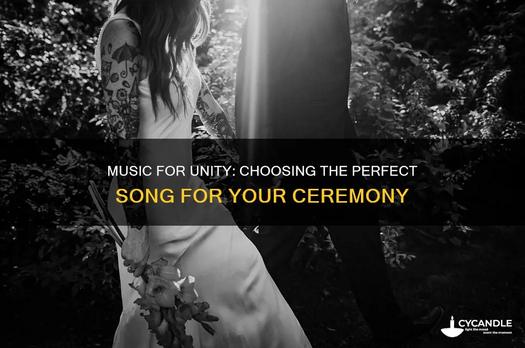 what song do you play for the unity candle