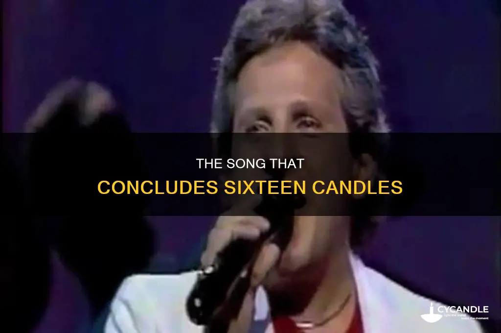 what song plays at the end of sixteen candles