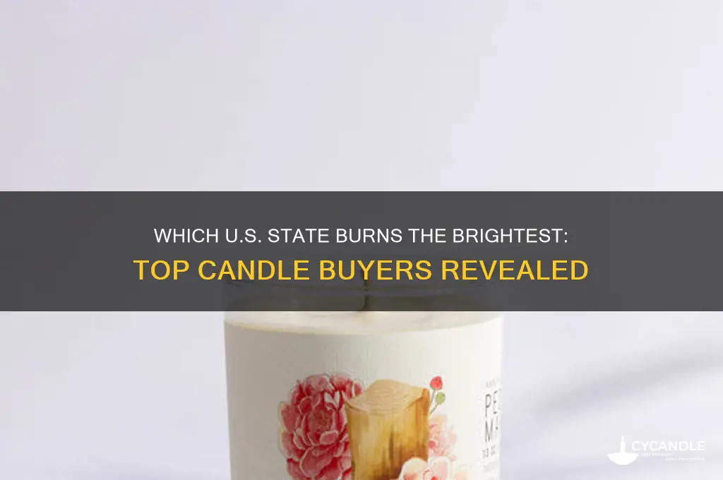 what state buys the most candles