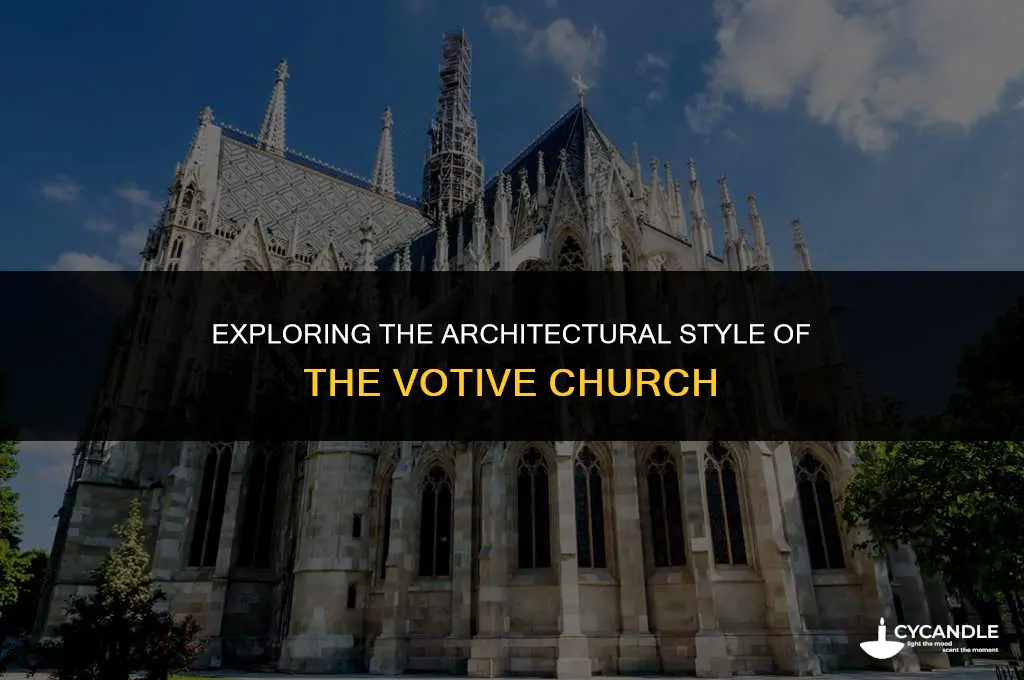 what stlye is the votiv church