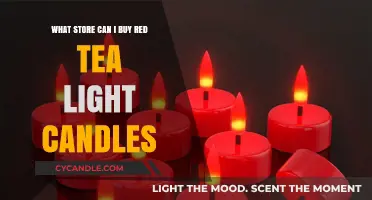 Where to Buy Red Tea Light Candles: Top Stores Guide