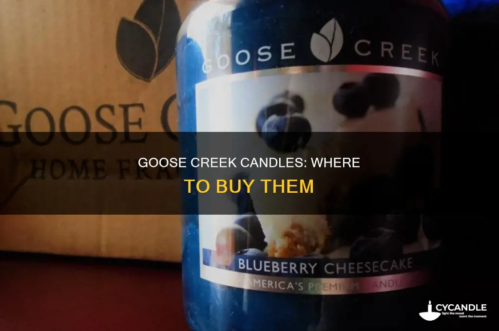 what store carries goose creek candles