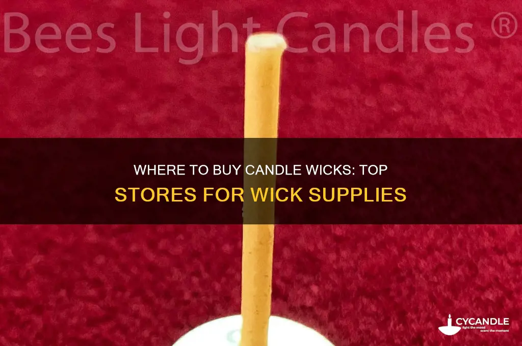 what store sells candle wicks