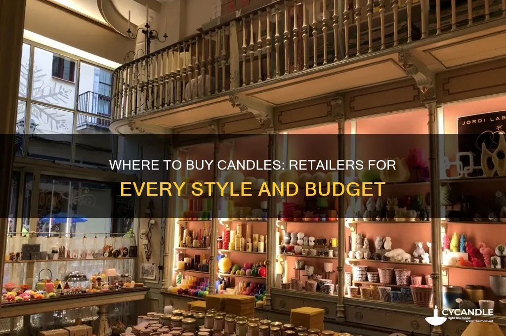 what store sells candles
