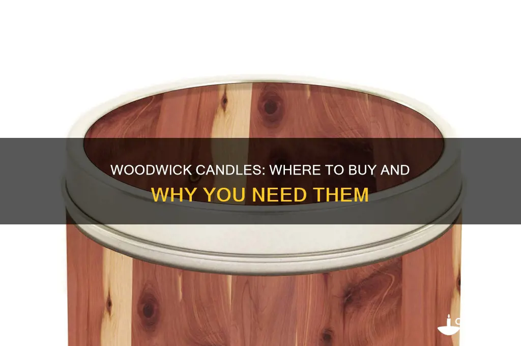 what store sells woodwick candles