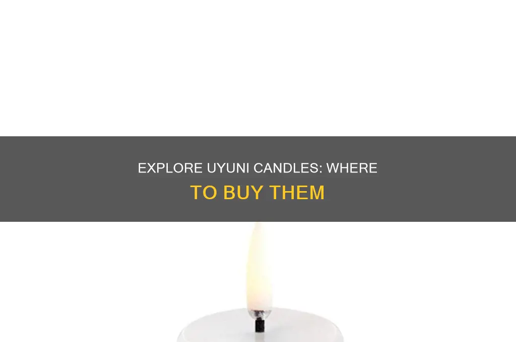 what stores carry uyuni candles