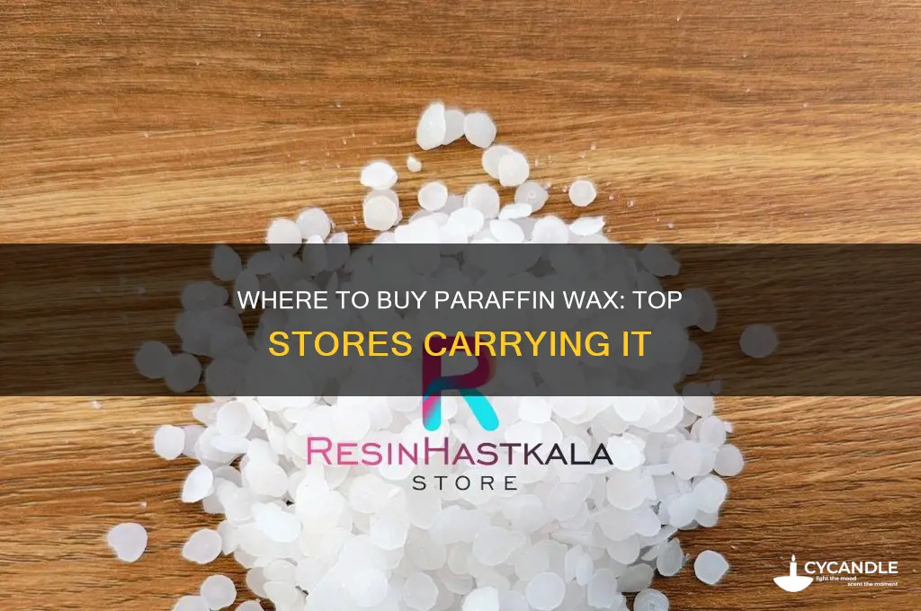what stores carty paraffin fwax