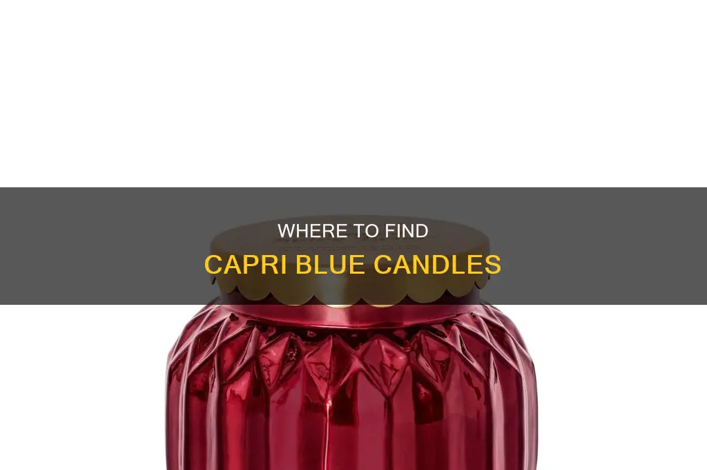 what stores sell capri blue candles