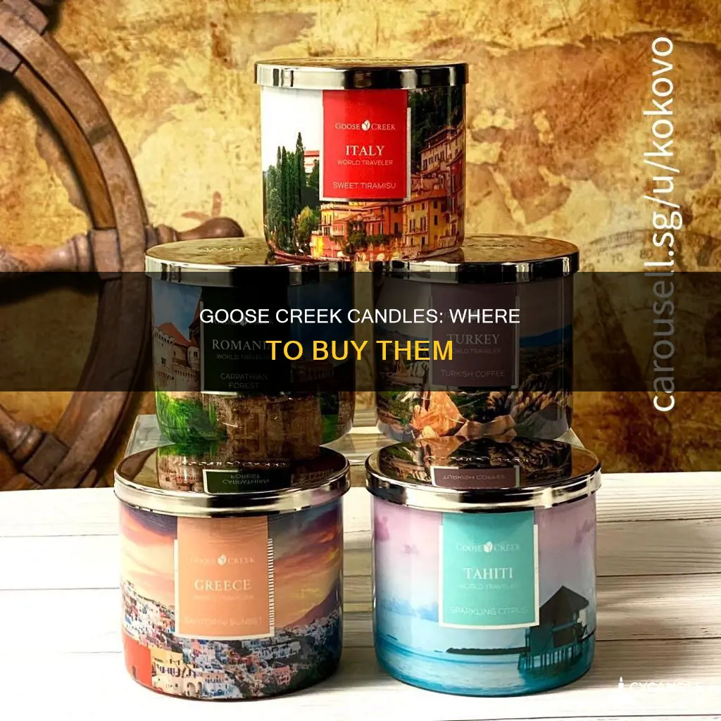what stores sell goose creek candles