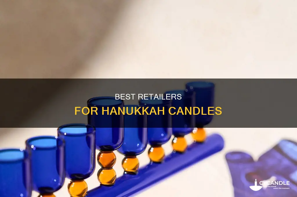 what stores sell hanukkah candles