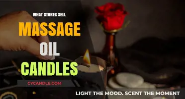 Where to Buy Massage Oil Candles: Store Options