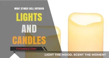 Where to Buy Outdoor Lights and Candles: Top Retailers Guide