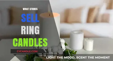 Where to Buy Ring Candles: Retail Stores and Online