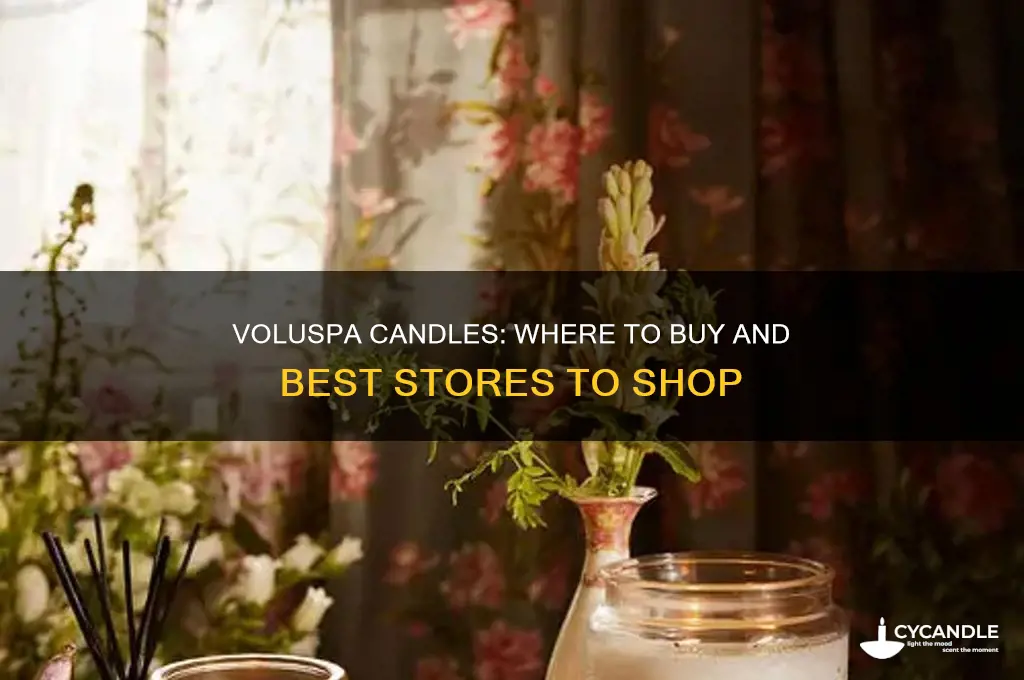 what stores sell voluspa candles
