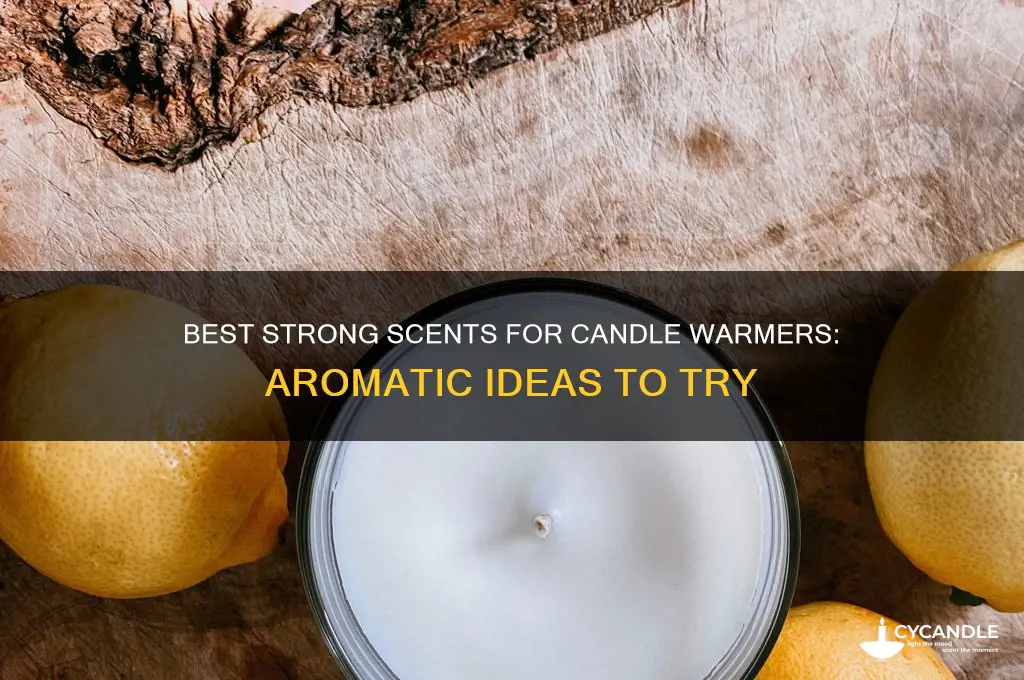 what strong scent can i put in candle warmer