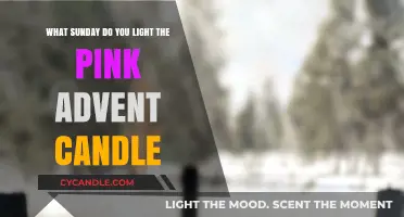When to Light the Pink Advent Candle on Sundays