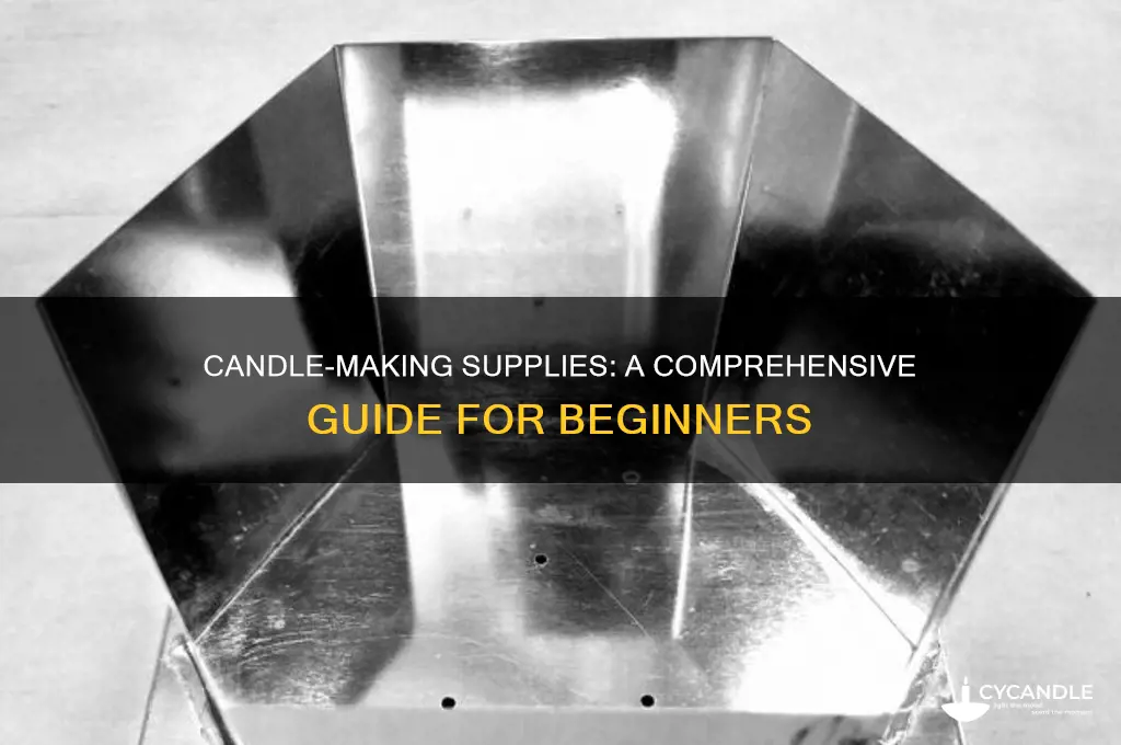 what supplies are needed for candle making