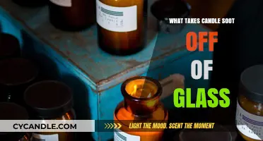 Cleaning Candle Soot Off Glass: Effective Methods