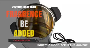 The Perfect Temperature for Adding Fragrance to Candles