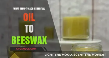 Perfect Beeswax Blend: Ideal Temperature for Adding Essential Oils