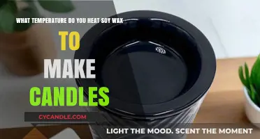 Perfect Soy Wax Candle Making: Ideal Heating Temperature Guide
