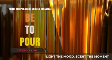 Optimal Beeswax Pouring Temperature: A Guide for Perfect Results