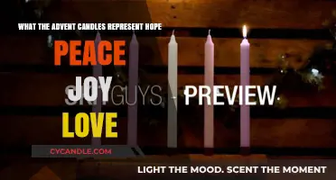 Advent Candles: Illuminating Hope, Peace, Joy, and Love's Journey