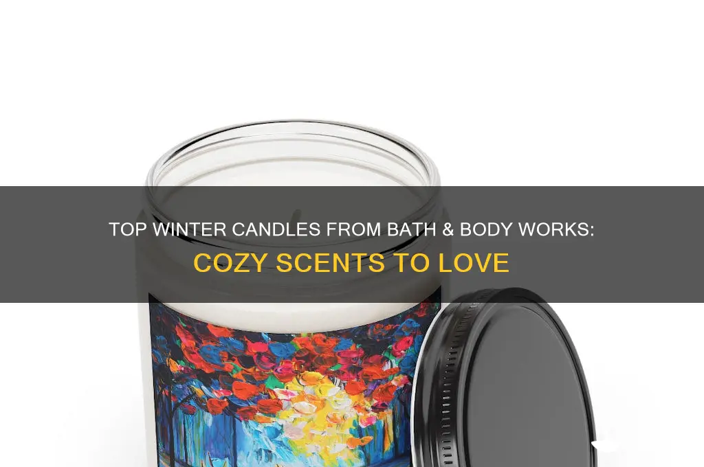 what the best winter candle from bath and body works