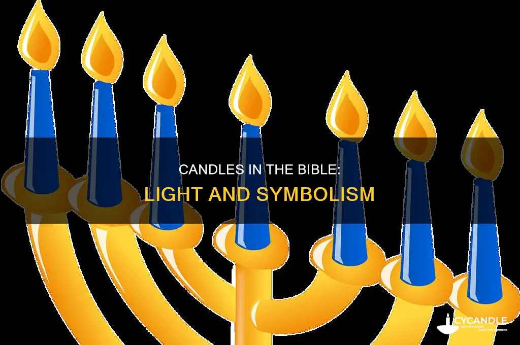 what the bible says about candles