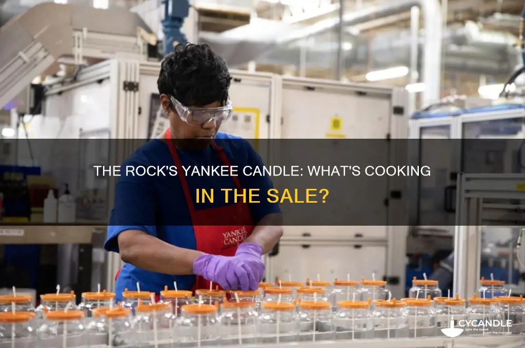 what the rock is cooking yankee candle for sale