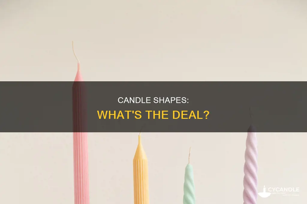 what the shape candle
