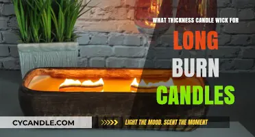 Choosing the Right Wick Thickness for Long-Lasting Candle Burn