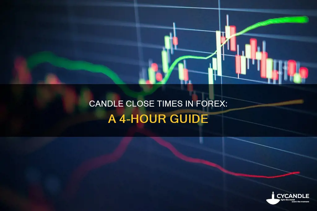 what time do 4 hour candles close forex
