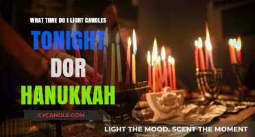 Hanukkah Candle Lighting Time Tonight: A Guide to Celebrating the Festival of Lights