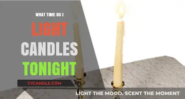 When to Light Candles Tonight: A Simple Guide for You