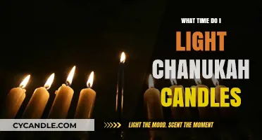 When to Light Chanukah Candles: A Simple Timing Guide