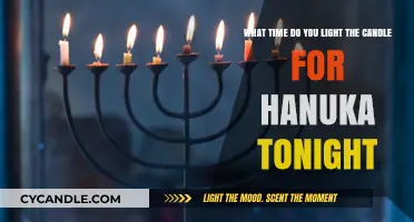 Hanukkah Candle Lighting Time Tonight: A Guide to the Festival of Lights