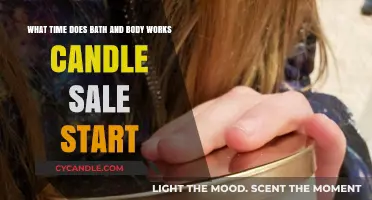 When Does Bath & Body Works' Candle Sale Begin?