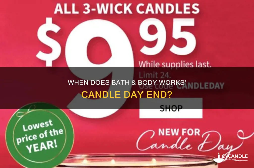 what time does candle day end