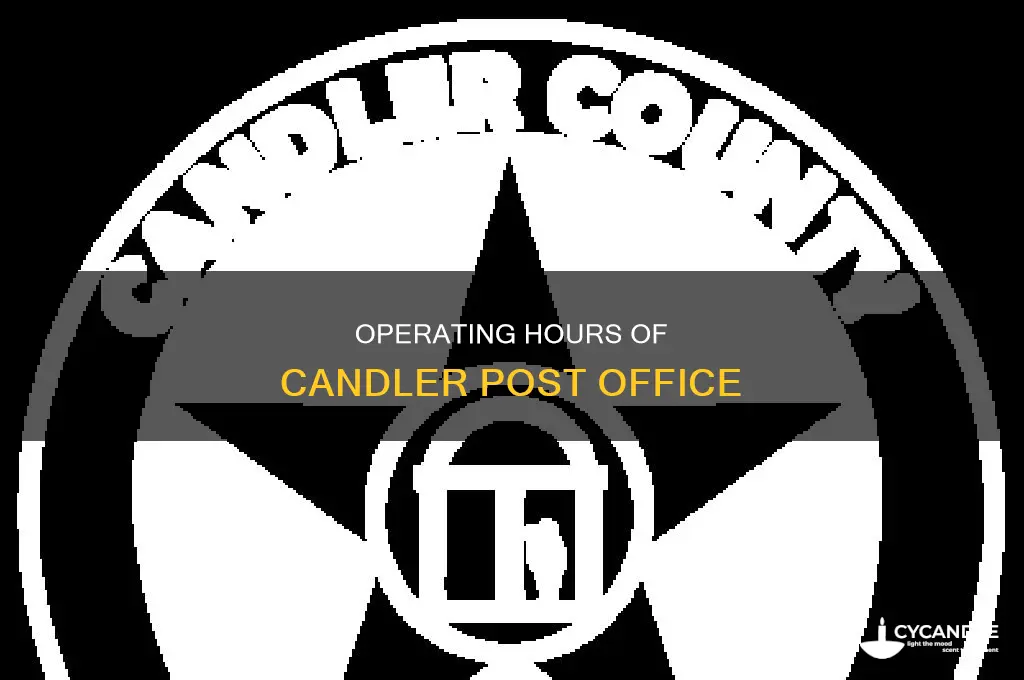 what time does candler post office close