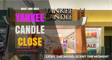 Yankee Candle Closing Times: When Does Your Local Store Shut?