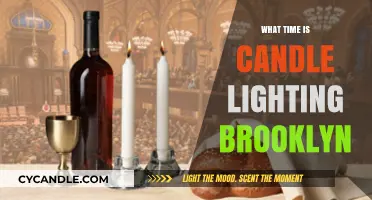 Brooklyn Candle Lighting Time: When to Light Shabbat Candles